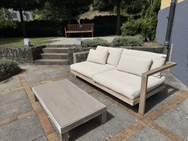 Lounge Sofa Tribù mit Tisch