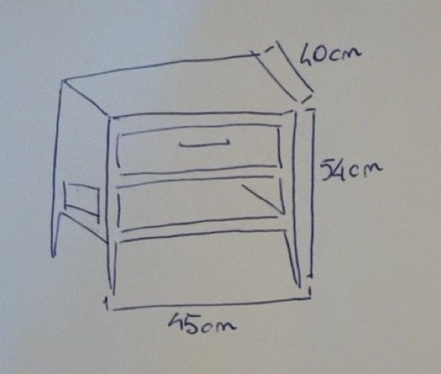 Tables de nuit: 2x Nachttische – D'occasion à Wallisellen par marianna.rosso333 2