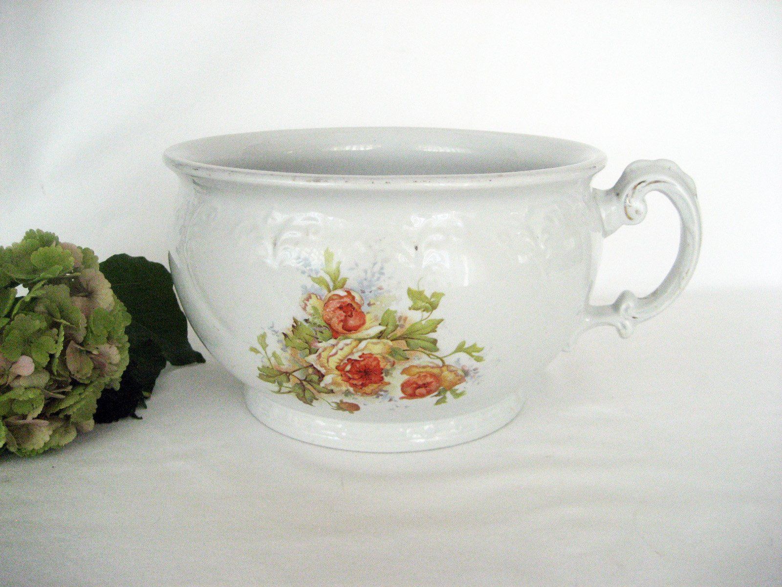 Vasi per fiori: Cachepot Nachttopf Nachthafen - Pot de chambre - Antik – Usato da Rieden SG venduto da severem13 1