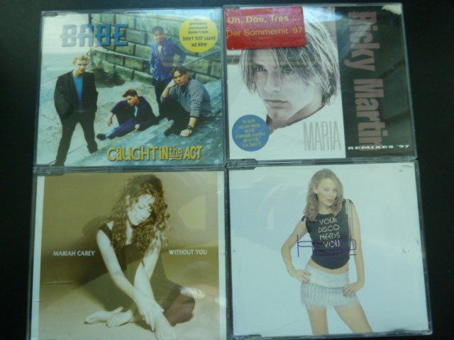 CDs: 55 CD-Singles (Pop) – Gebraucht aus Au ZH von sikoku 3