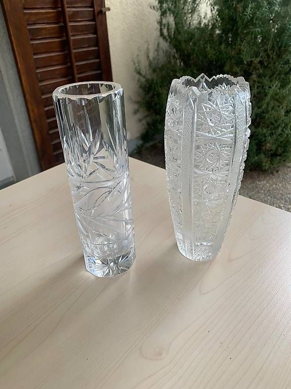 Vasi & Recipienti: Lot de 2 vases en Christal  – Usato da Etoy venduto da san_78xt