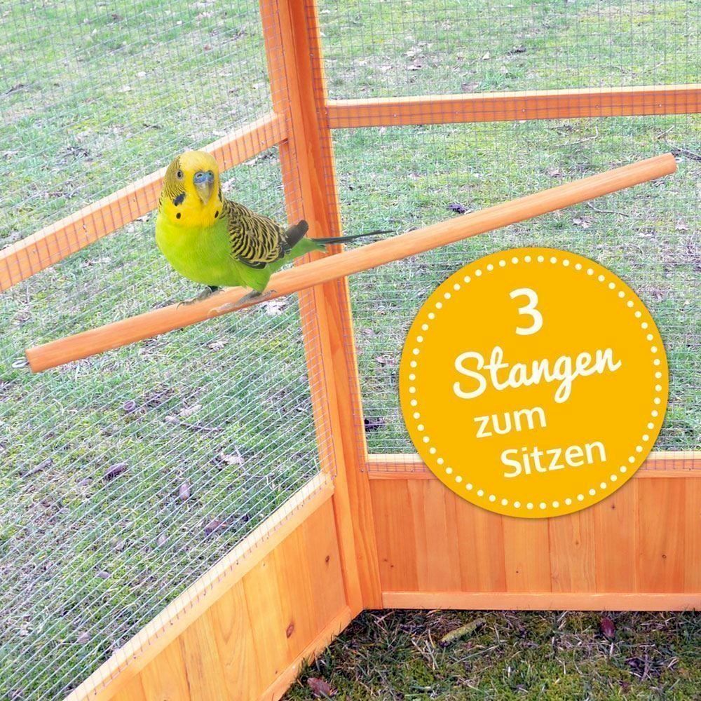 Vogelhäuser: Vogelvoliere Maxi 160 cm – Neu und originalverpackt aus Bottighofen von zaap 5