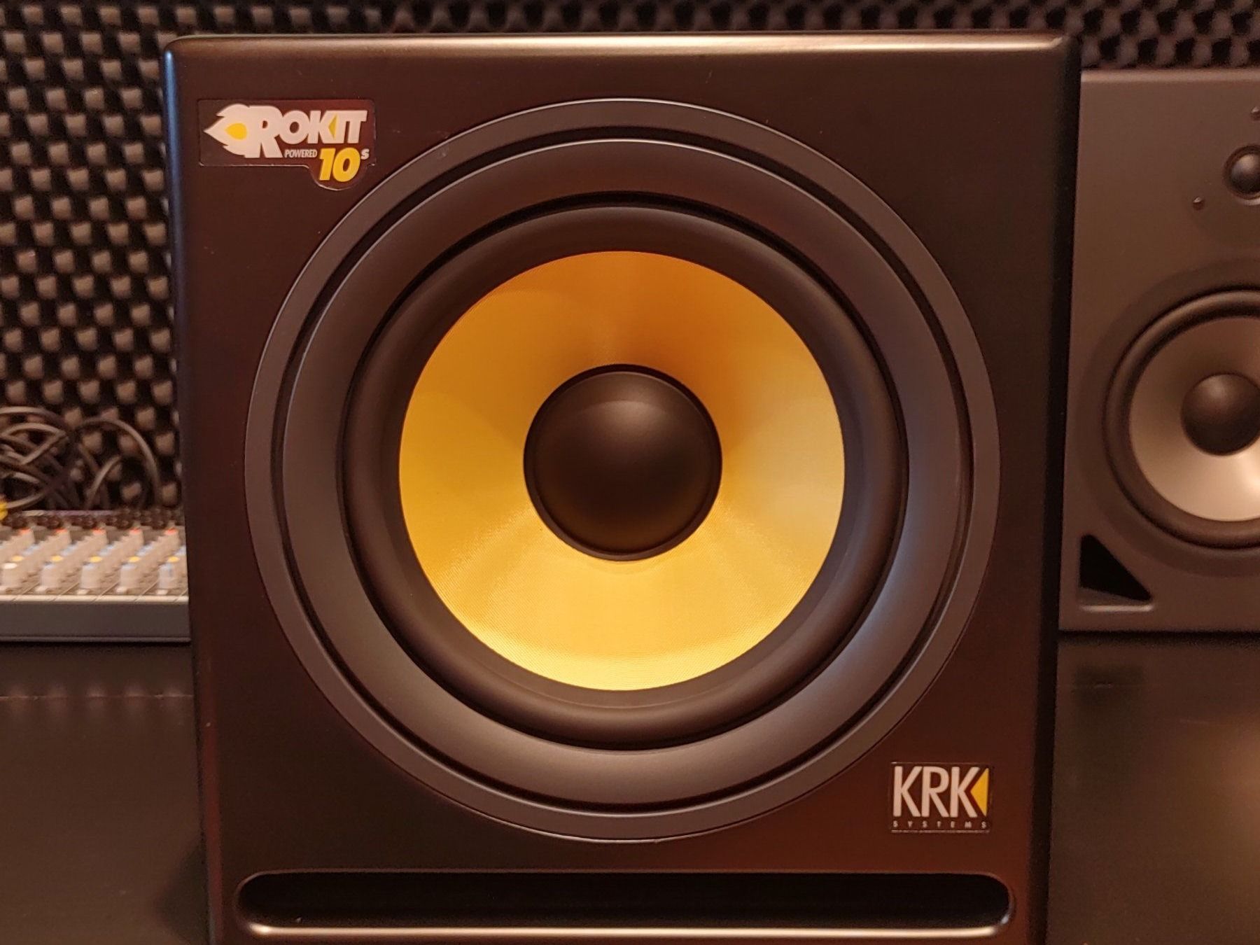 KRK Lautsprecher: KRK Rokit 10s Aktiv Subwoofer – Gebraucht aus Stäfa von