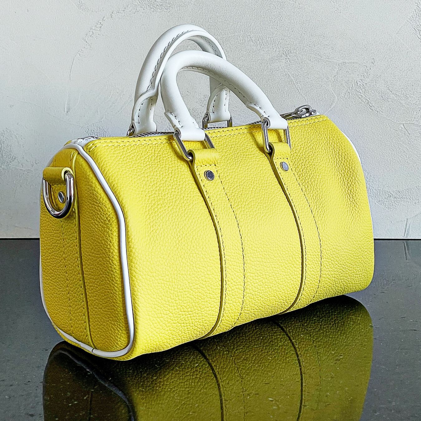 Louis Vuitton Borse: Louis Vuitton Virgil Abloh Yellow Keepall XS - Full Set! – Nuovo (secondo la descrizione) da Genève venduto da GMa1234 2