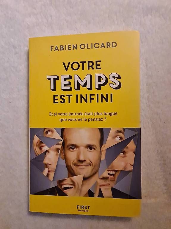 Libri: Votre temps est infini de Fabien Olicard – Usato da Massongex venduto da noyane