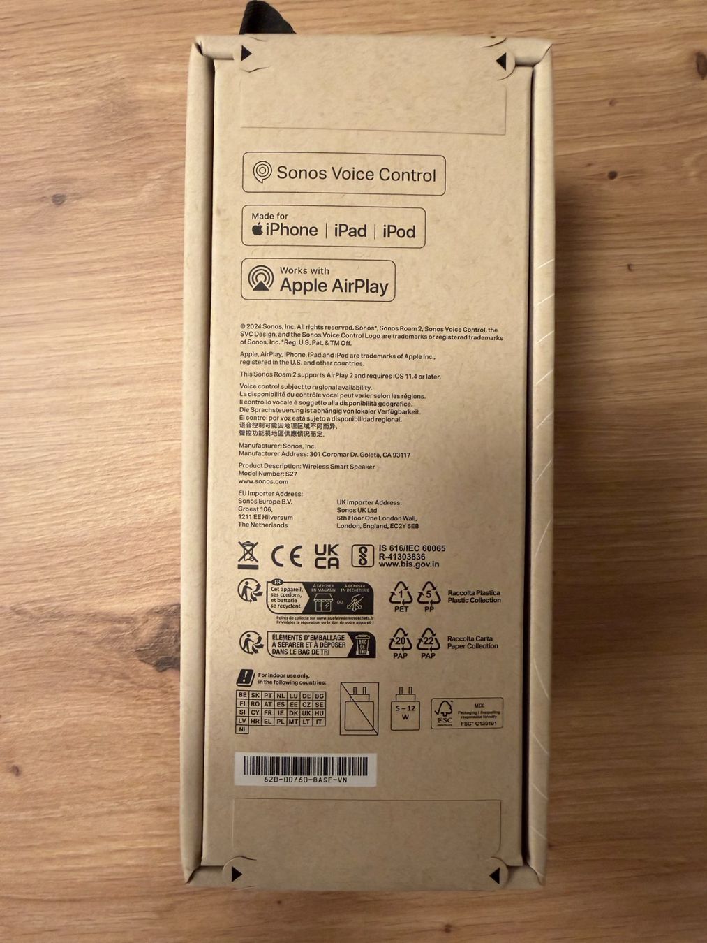 Sonos Casse acustiche: Neuer Sonos Roam 2 – Nuovo e nell'imballaggio originale da Dornach venduto da andreasfcb 1