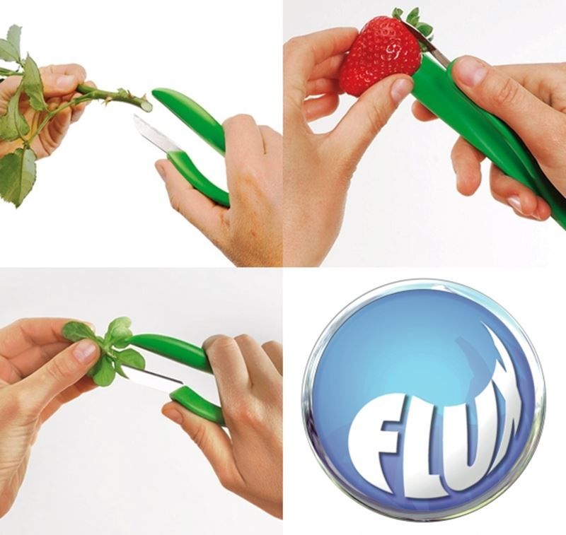 Küchengeräte: Kräuterschneider FLUX Smart Snip rot – Neu und originalverpackt aus Wettingen von kochshop 1