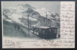 Jungfraubahn mit Jungfrau