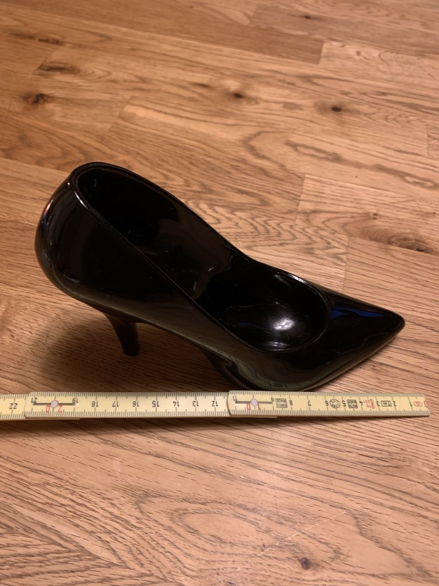 Skulpturen & Statuen: Schöner High Heels aus Glas – Gebraucht aus Flawil von Naphtali 6