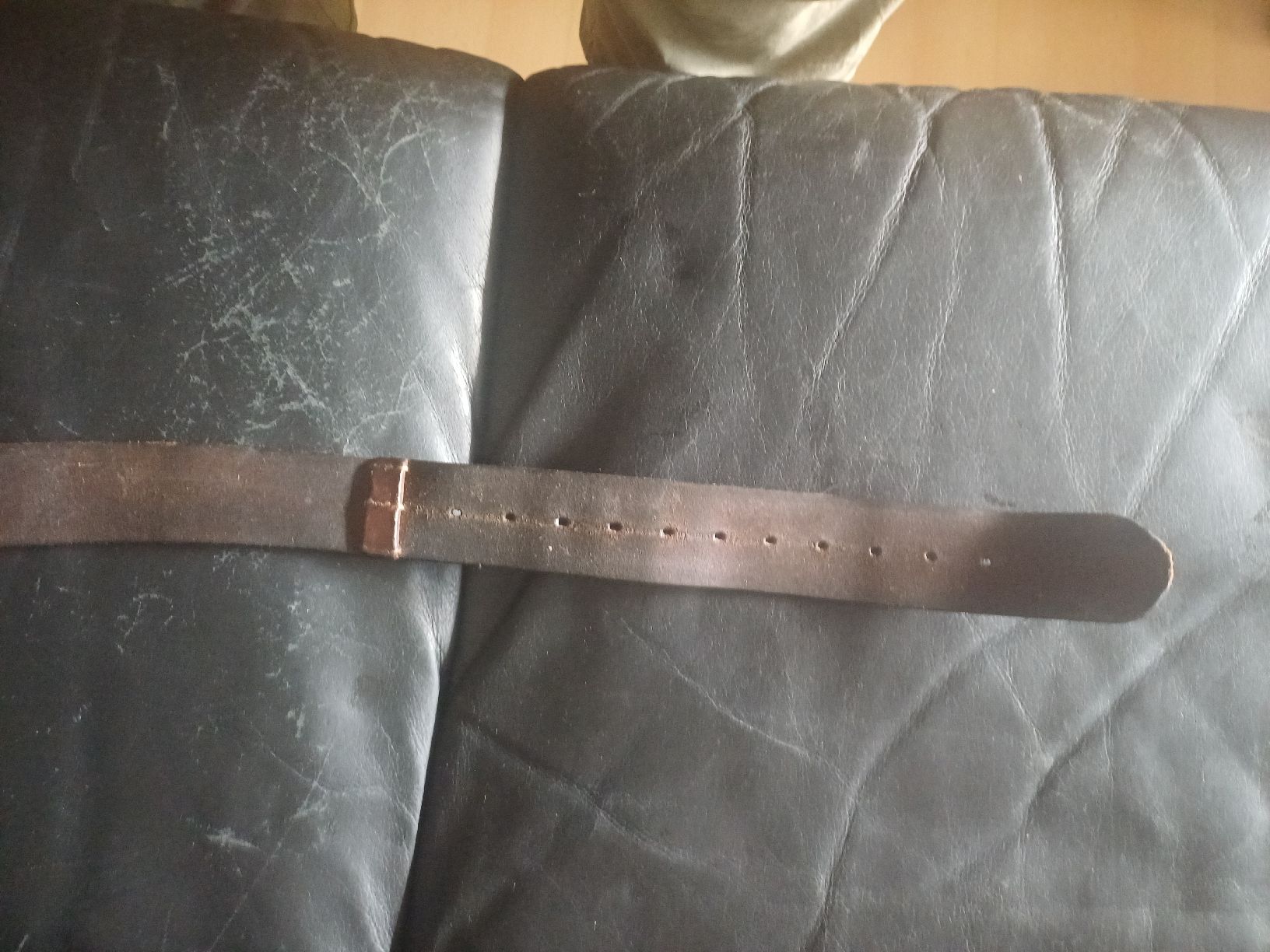 Schweizer Armee Cinture: Offiziersgurt ca110cm von1977 Schweizer Armee – Usato da Ebersecken venduto da Napf08 2