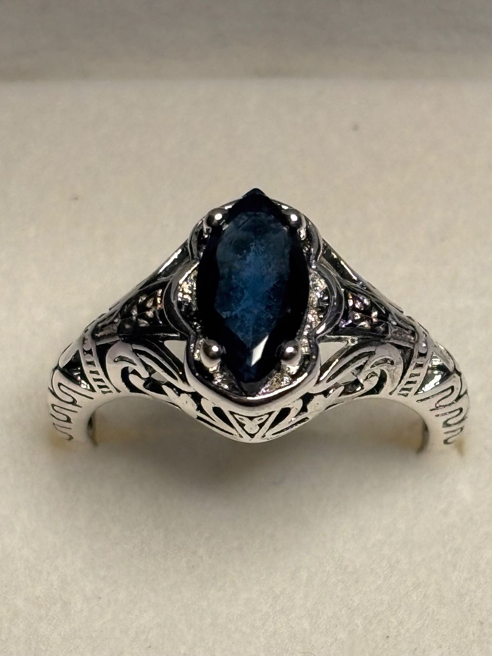Anelli: Bague vintage saphir ✨ – Nuovo (secondo la descrizione) da Lausanne venduto da mel2dreams 3