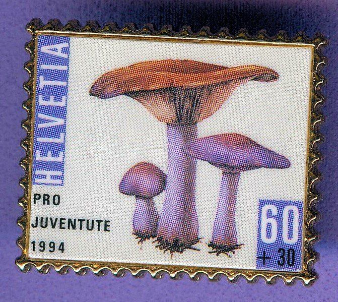 Placchette & Badge: PTT  Pro Juventute 1994  60 Rappen – Usato da Winterthur venduto da Sammleroase