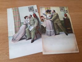KITSCH - LIEBES PAAR beim HERUM SCHAEKERN