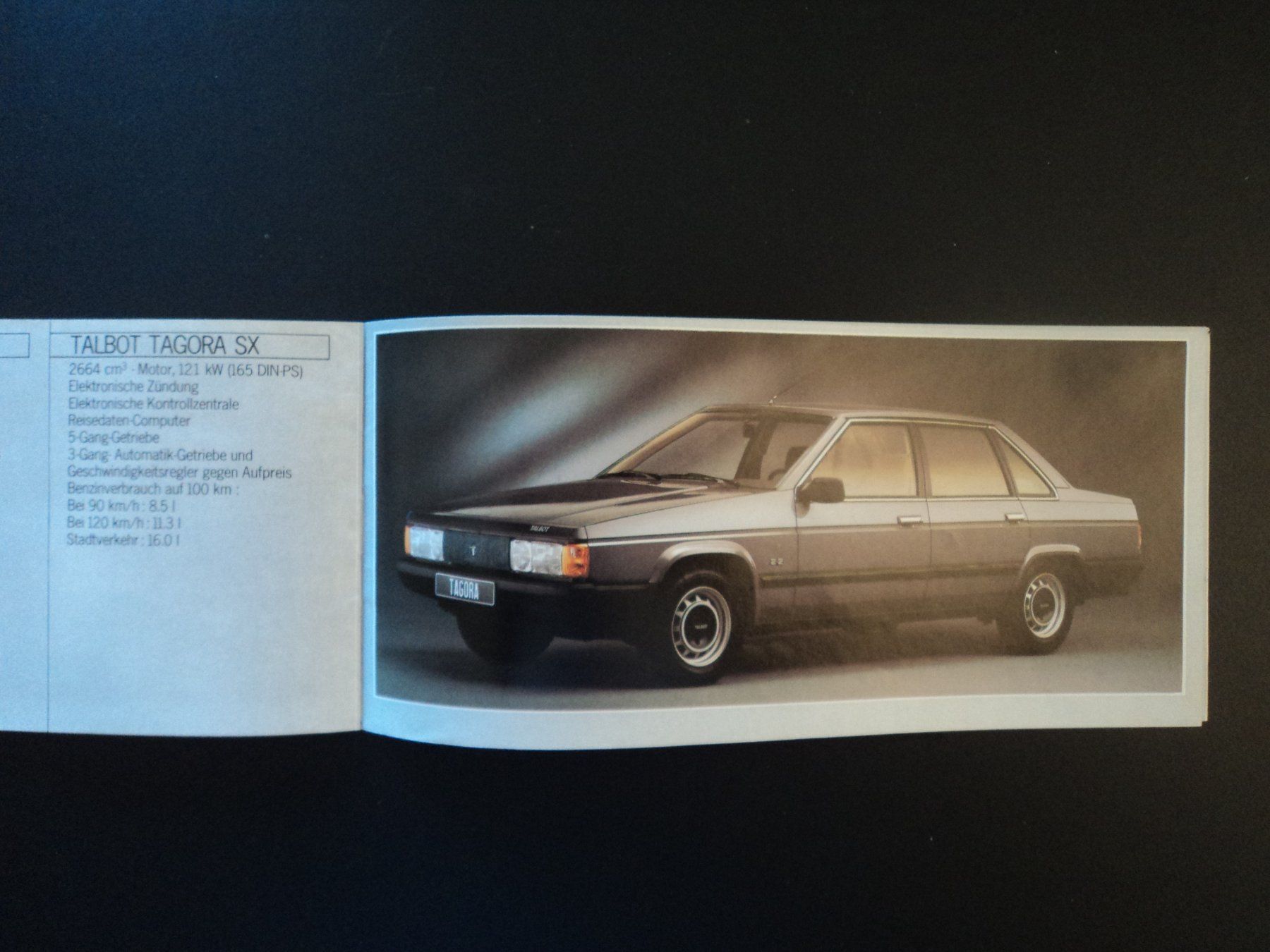 Talbot Documenti: Prospekt Talbot Jahresprogramm 1981 – Usato da Schwarzenburg venduto da modelCARama 5