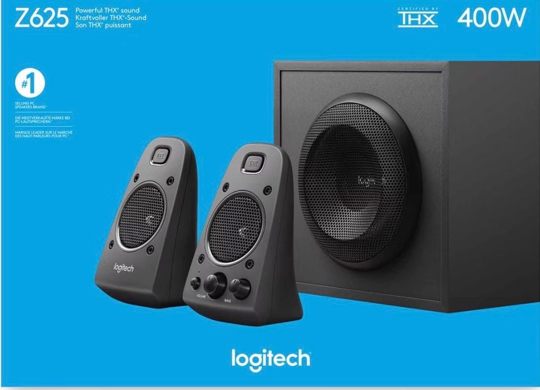 Logitech Lautsprecher: Logitech Z625 THX 400W Speakerset gebraucht – Gebraucht aus Wohlen AG von Bartosz91