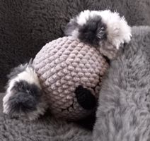 Gehäkelter schlafende Koala, ca.30cm, Handmade