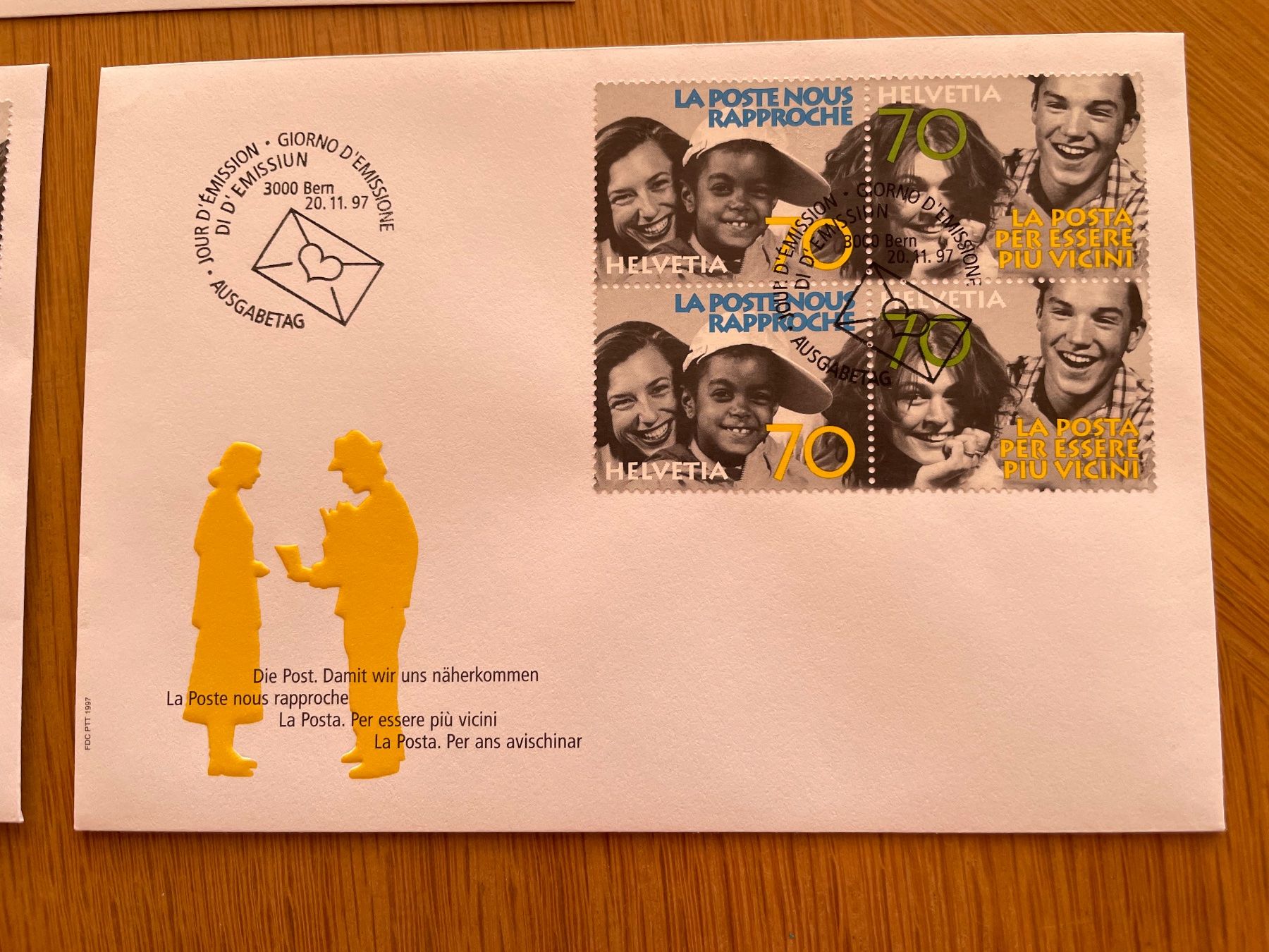 Tous les timbres: 3 doc. différents, 1er j. – D'occasion à Sonceboz-Sombeval par Comment2 1