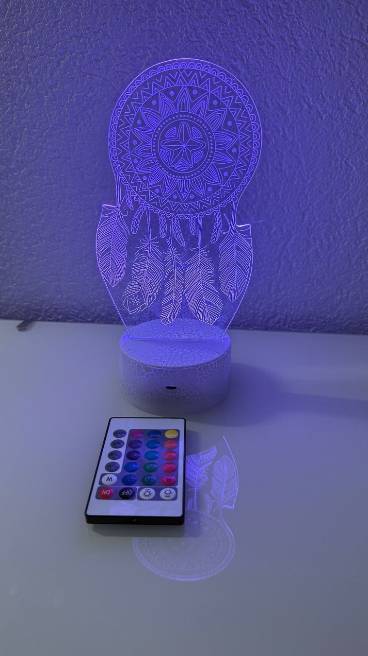 Tutte le decorazioni: Traumfänger LED Lampe mit Fernbedienung – Usato da Würenlos venduto da Starceve 2