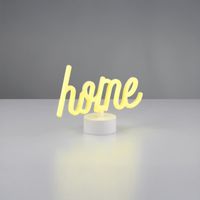 LED Tischleuchte, Schrift, 24 cm x 9 cm