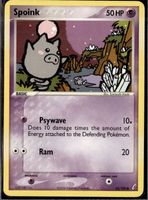 Spoink EX Crystal Guardians 62/100 Pokemon EN