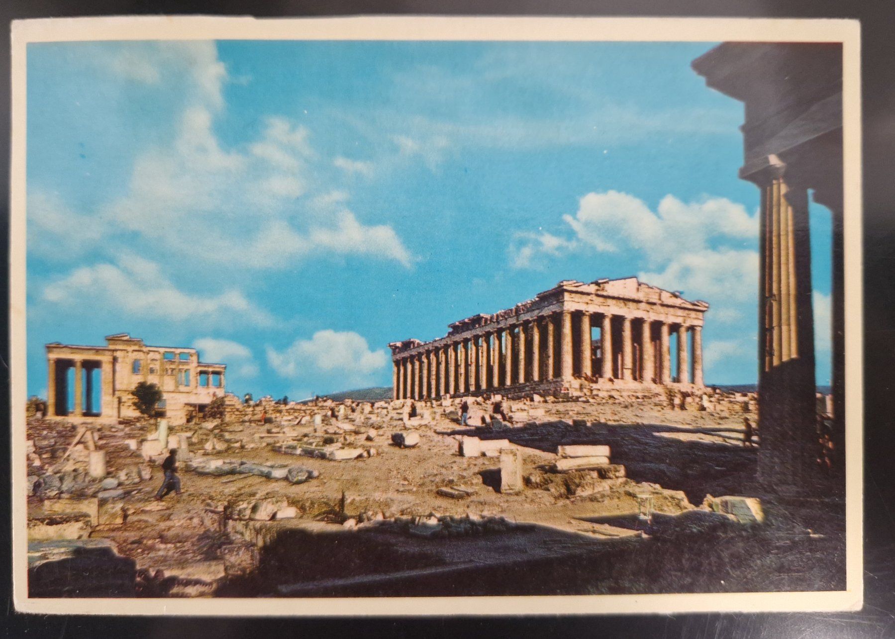 Cartoline postali: Athen Parthenon und Erechtheion ca 1970 – Usato da Melchnau venduto da Arthurius