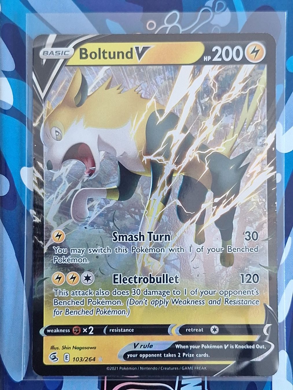 Pokémon Sammelbilder & Trading cards: Boltund V - #5Ord – Gebraucht aus Altstätten SG von GGsGameshop