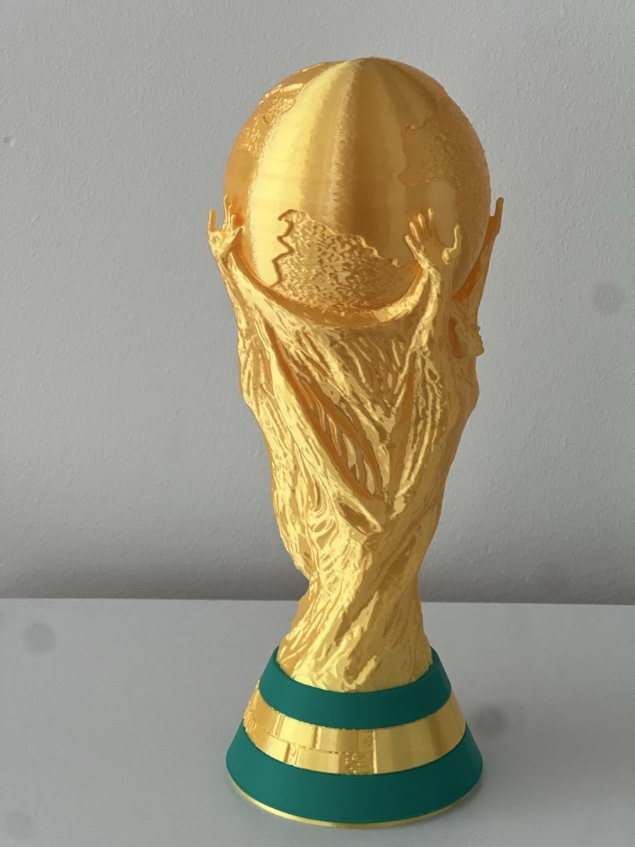Altre raccolte & rarità: FIFA world cup Pokal Gold replica 3D print – Nuovo e nell'imballaggio originale da Eglisau venduto da SubSonicx 1