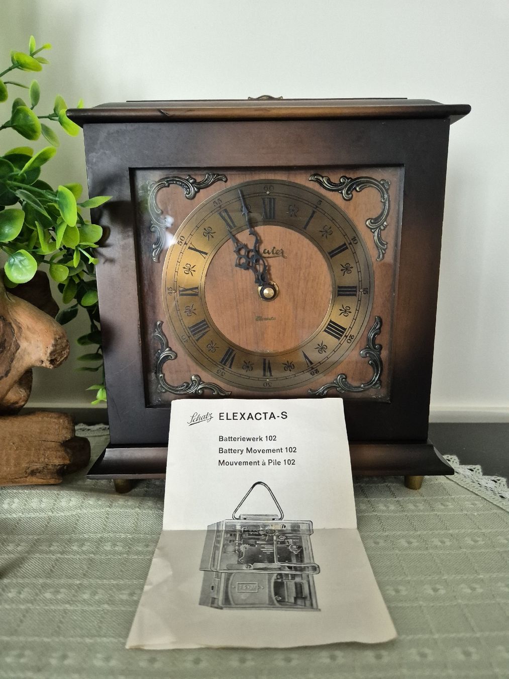 Orologi da terra & Orologi da parete: Schatz ELEXACTA-S Tischuhr, Vintage Design  – Usato da Eschlikon TG venduto da zuzanka80