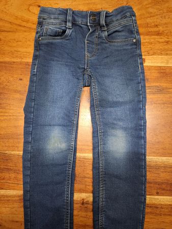 Jeans blau Grösse 110 gebrauchter Zustand