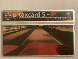 Taxcard 403L_83743 Helvetia 5 Fr französisch ungebraucht