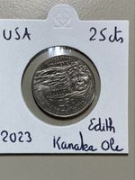 USA - 25 cents - 2023 - Kanaka Hawaï 