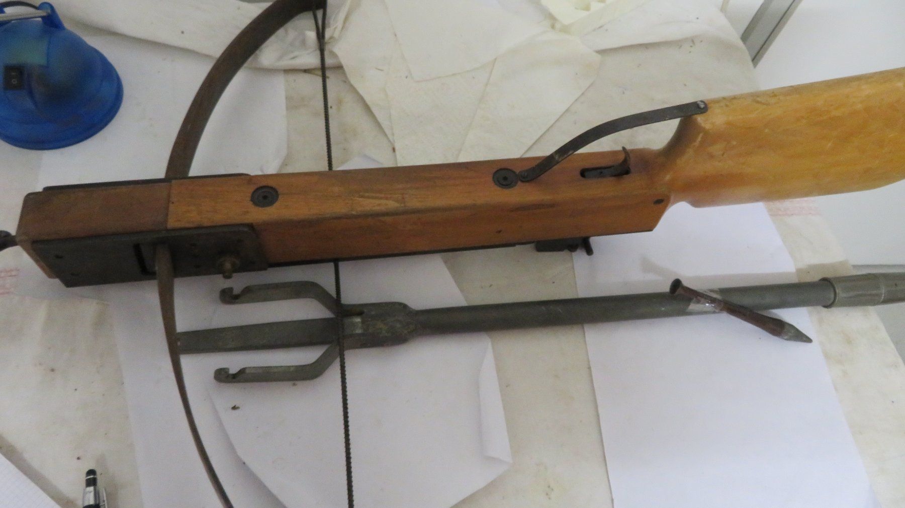 Bogenschiessen: Armbrust antik funktioniert. – Gebraucht aus Wetzikon ZH von morda1954 3