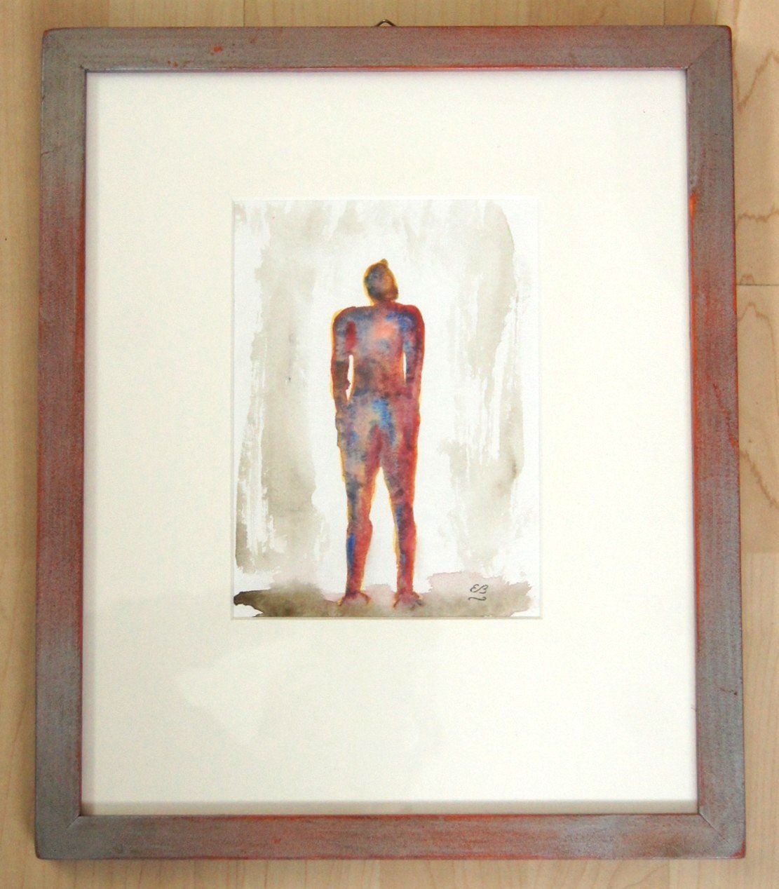 Dipinti: Aquarell: Mann – Nuovo (secondo la descrizione) da Fribourg venduto da erw_68dx