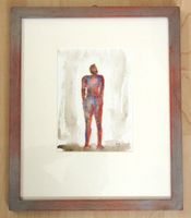 Aquarell: Mann