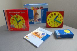 Prescolaris - Die Uhrzeit - spielend die Uhrzeit lernen