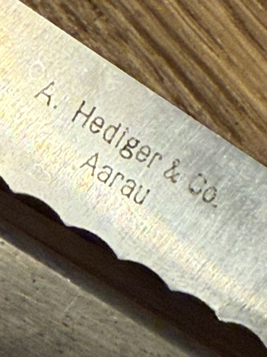 Coltelli da cucina: Schnittfix Messer Aufschnitt Messer A. Hediger & Co. – Usato da Goldach venduto da Messerguru 5