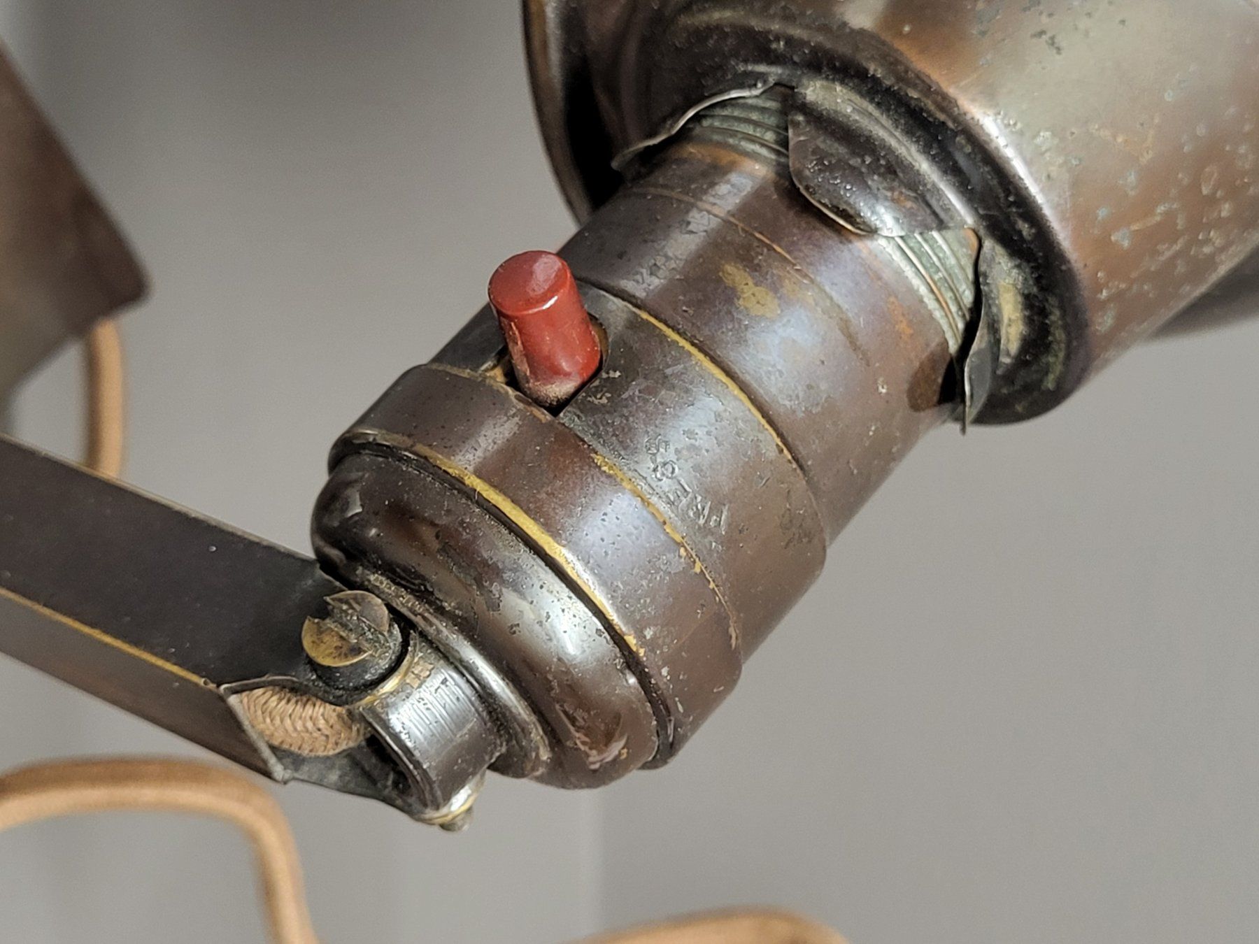 Lampade: Klemmlampe Adjusto- Lite Antik mit Kabel und Stecker – Usato da Zürich venduto da BOAC1943 4
