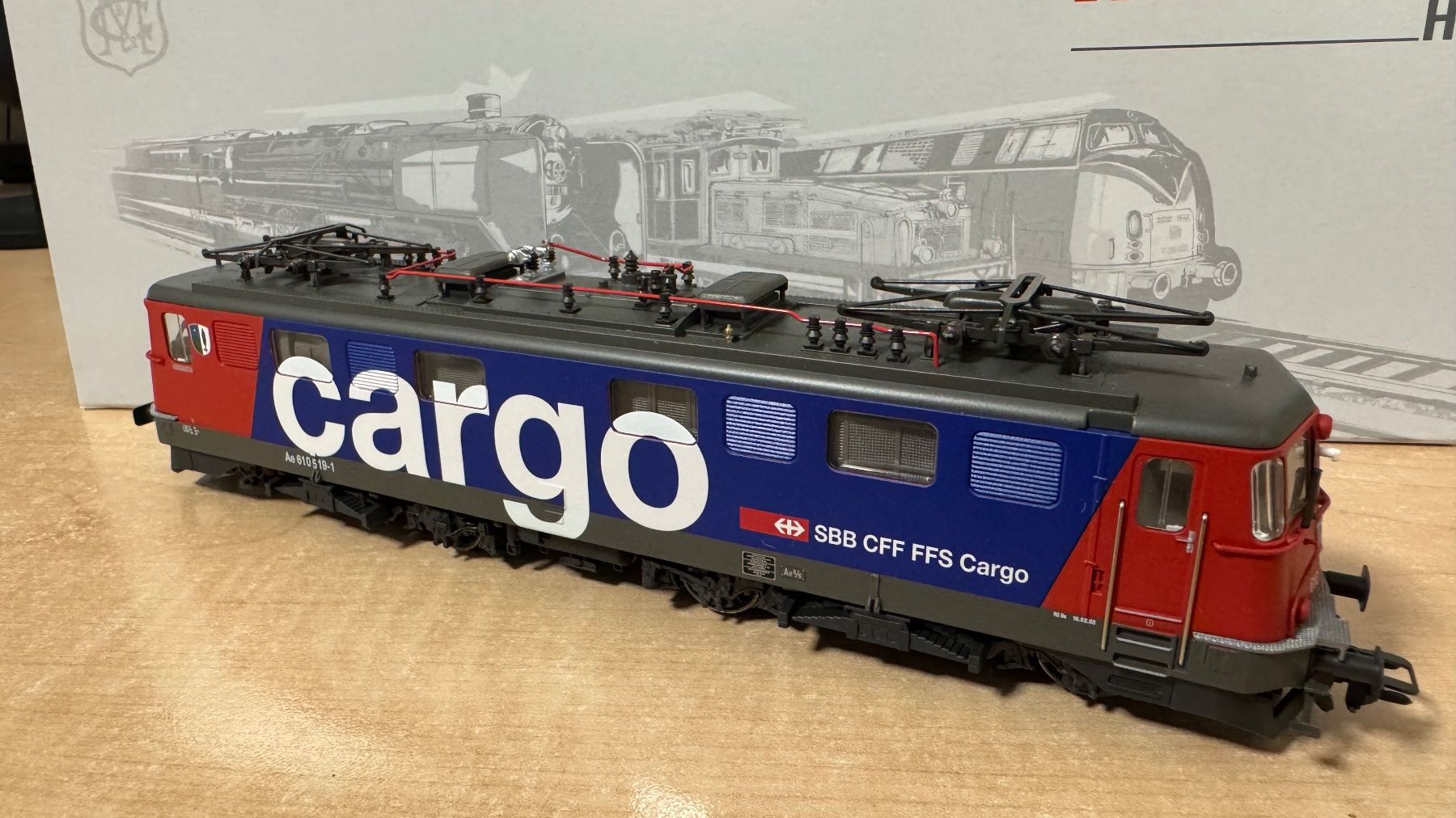 Märklin Trains électriques: Märklin 39366 SBB E-Lok Ae 610 Cargo H0 digital – Neuf avec emballage d'origine à Nürensdorf par Melancholy79 2