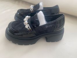 Eyecatcher - edle/sportliche Damenschuhe mit Perlen, 40