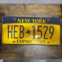 🇺🇸 U.S. Autoschild - New York HEB-1529 - ORIGINAL