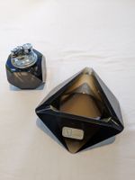 Aschenbecher und Feuerzeug - V. NASON & C. Murano Glas