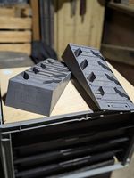 Paire de cales de mise à niveau