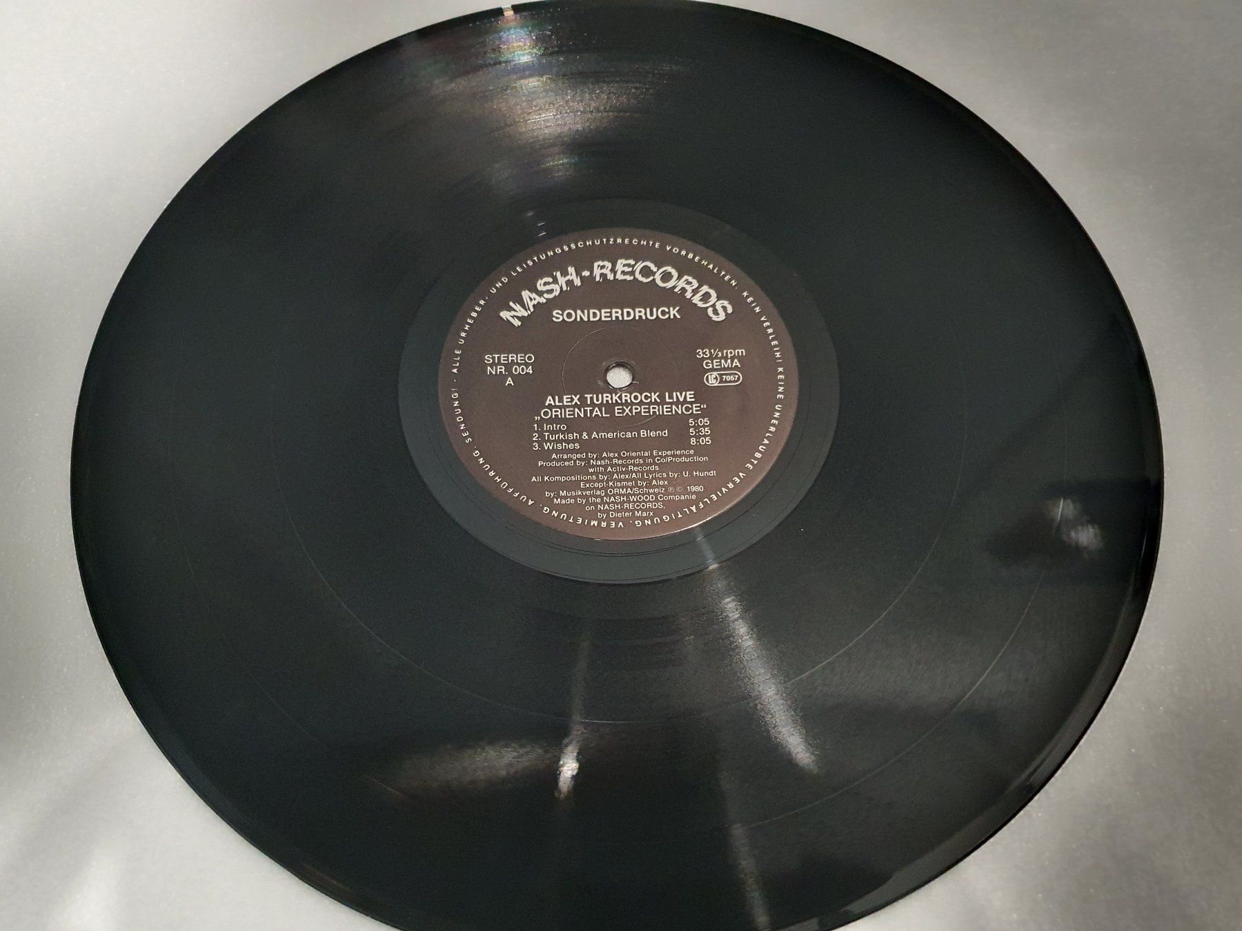 Dischi in vinile: Alex Oriental Experience – Live! – Usato da Uster venduto da Vinyl-Leidenschaft 4