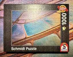Puzzle 1x gelegt, 1000 Teile