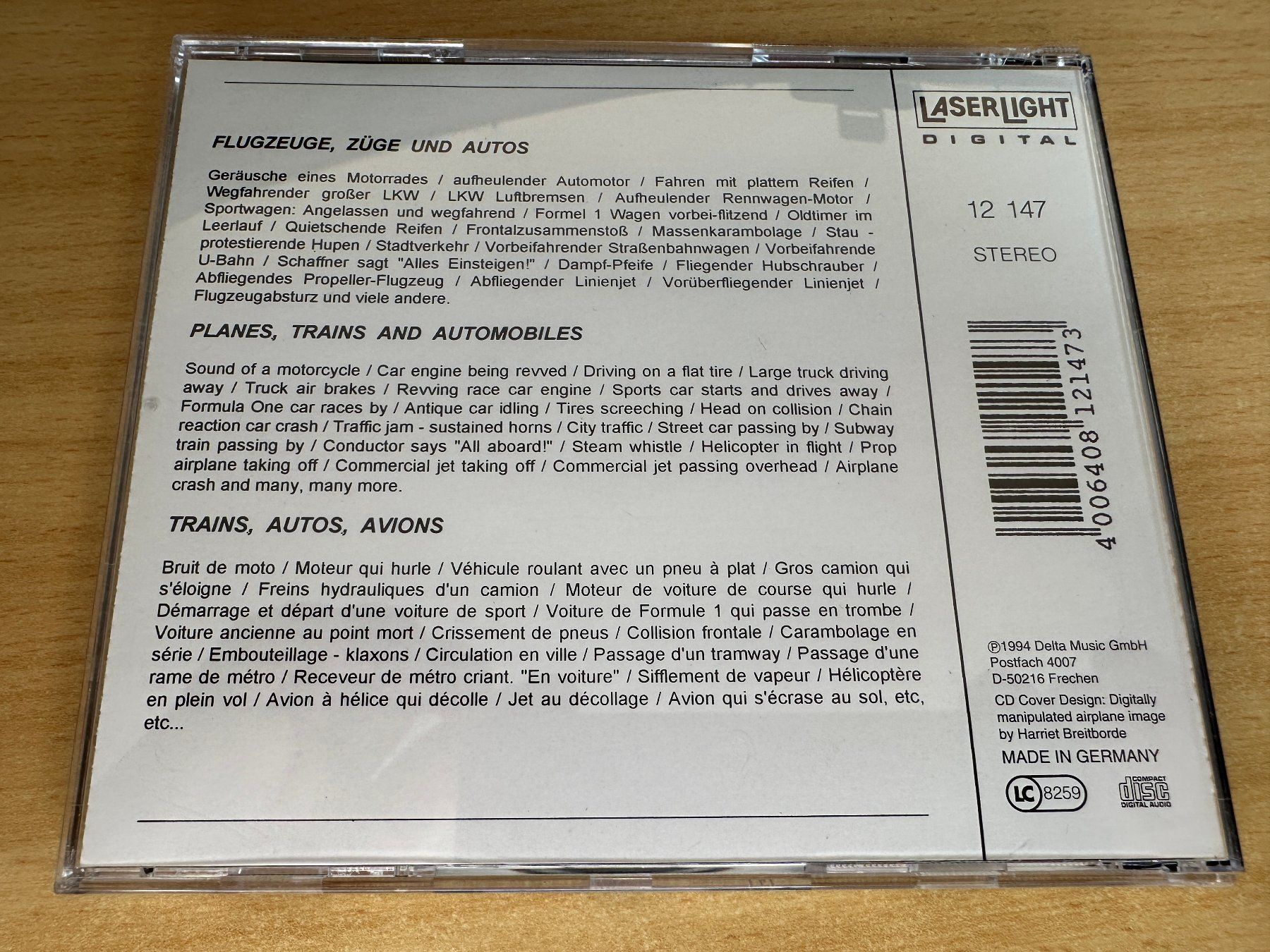 CDs: 505 Digitale Soundeffekte  - 5 CD – Gebraucht aus Rikon im Tösstal von Alpenmutz 7