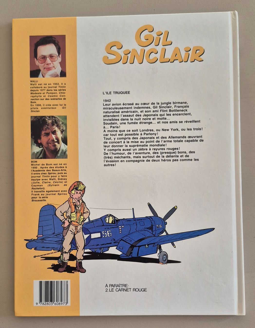 Fumetti: Gil Sinclair - tome 1 - L'île truquée - BD EO TBE – Usato da Grand-Lancy venduto da loi_599y 1