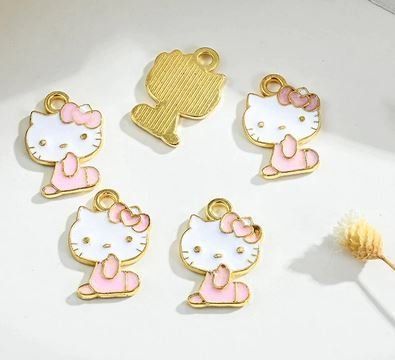 Ciondoli: Hello Kitty: 1x pendentif – Nuovo e nell'imballaggio originale da Lutry venduto da kylab7