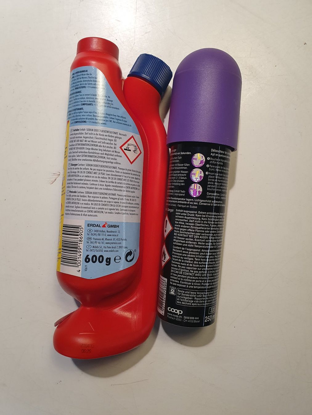 Prodotti di pulizia: Ablussreiniger Rorax + Flup Power – Usato da Zürich venduto da loosebone 1
