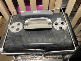 Weber Grill Holzkohle tragbar gebraucht