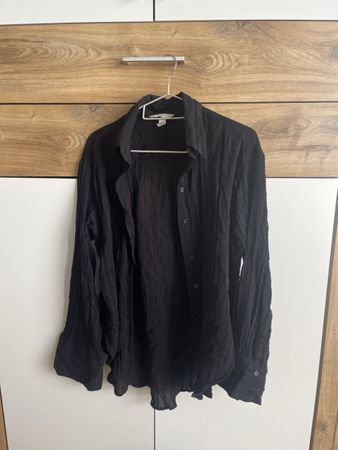  Hemd schwarz Grösse XS H&M